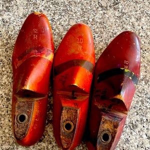 Vintage Cobbler shoe forms
